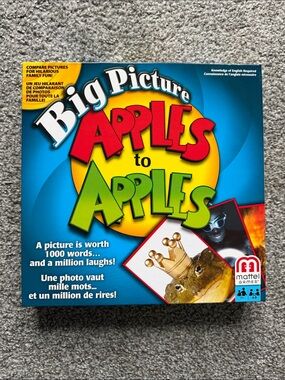 Mattel Big Picture Apples to Apples Game